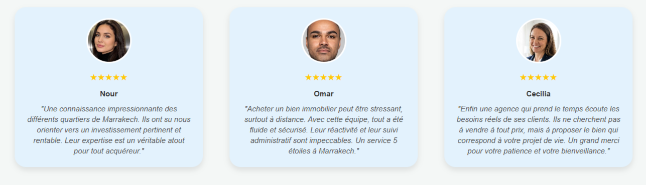 Avis Clients
